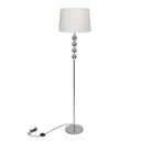vidaXL Floor Lamp Eleganza black