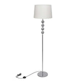 vidaXL Floor Lamp Eleganza black