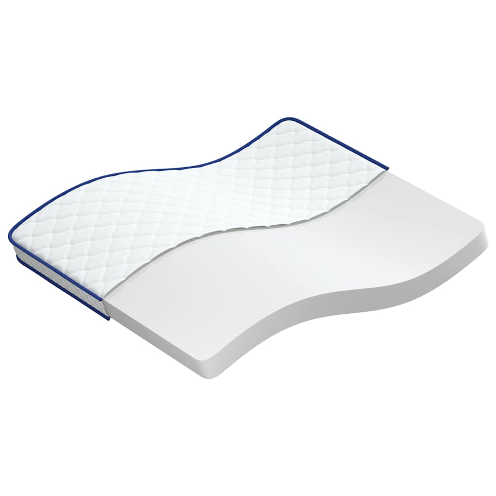 vidaXL Matras traagschuim 200x90x17 cm Zacht