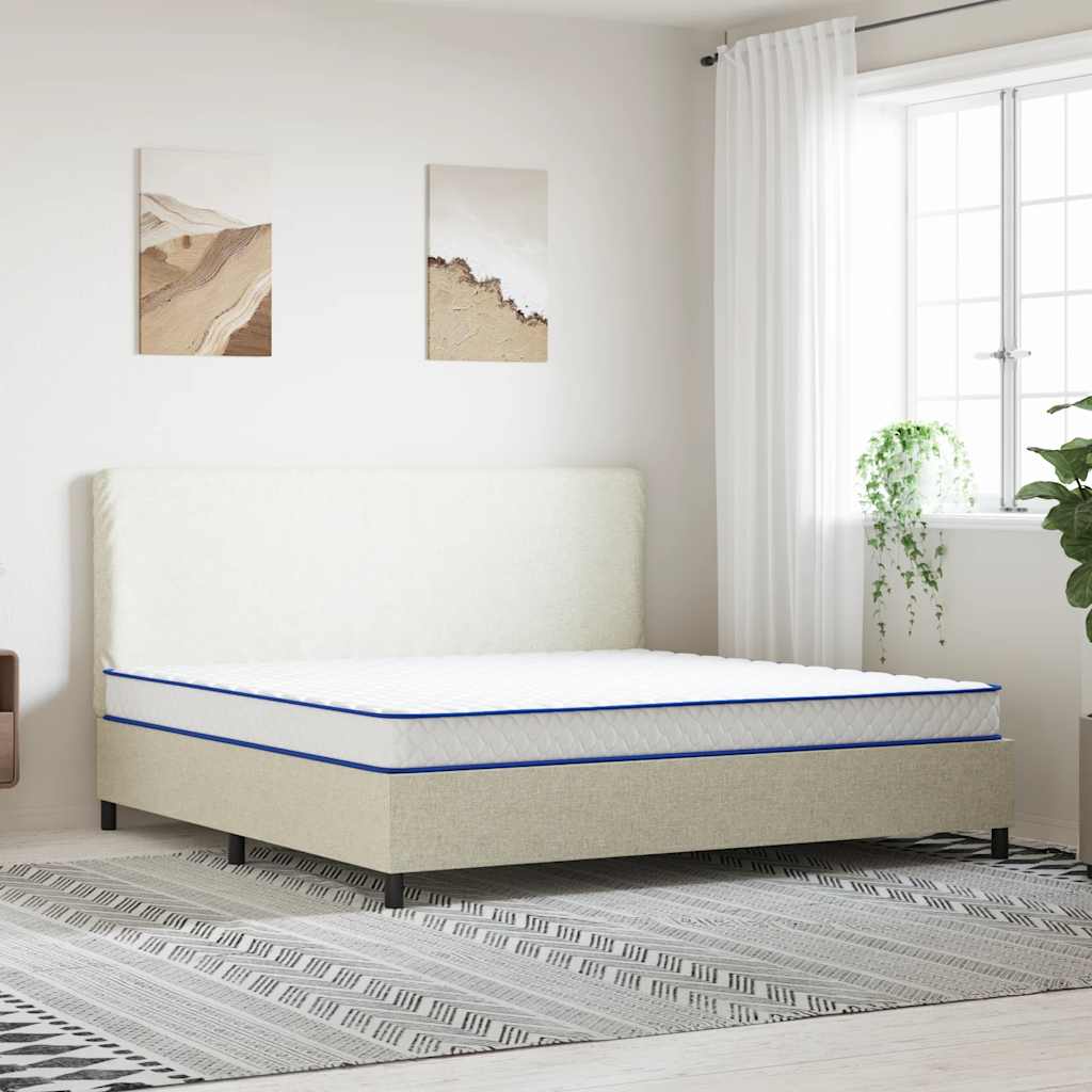 vidaXL Matras traagschuim 200x90x17 cm Zacht