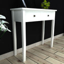 vidaXL Side Cabinet with 2 Drawers White