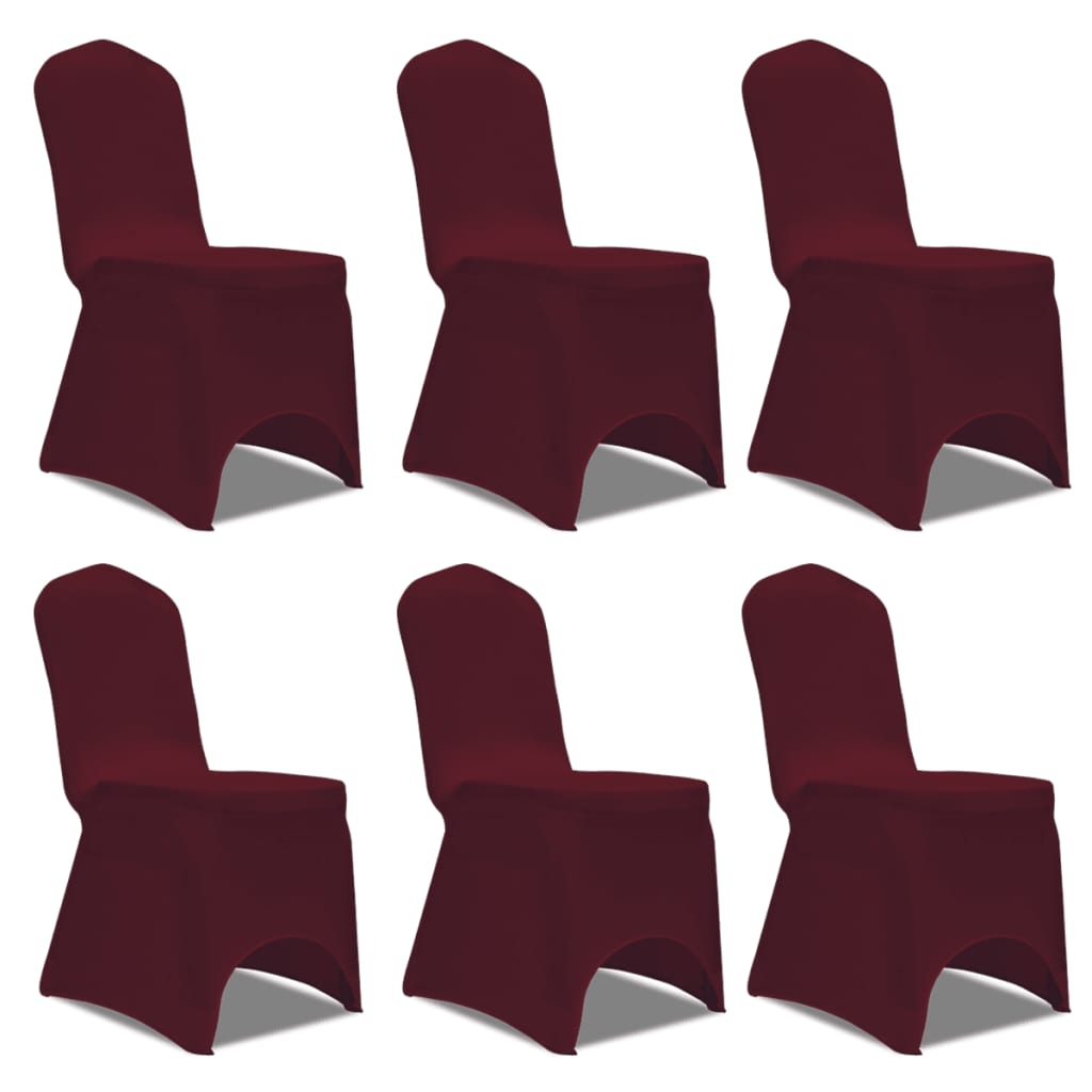 vidaXL Stretch Chair Covers 4 pcs white