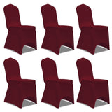 vidaXL Stretch Chair Covers 4 pcs white