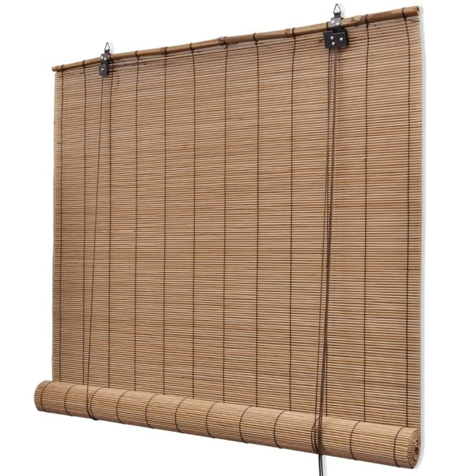 vidaXL Roller Blind 80x160 cm bamboo natural