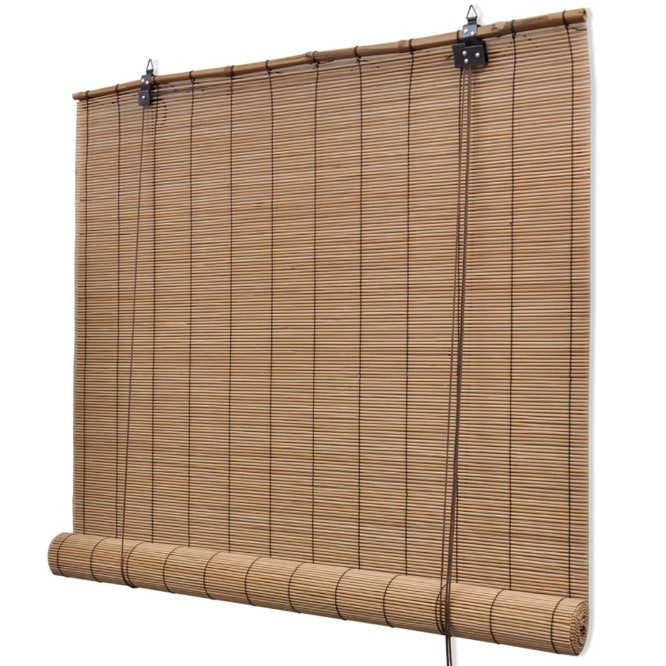 vidaXL Roller Blind 80x160 cm bamboo natural