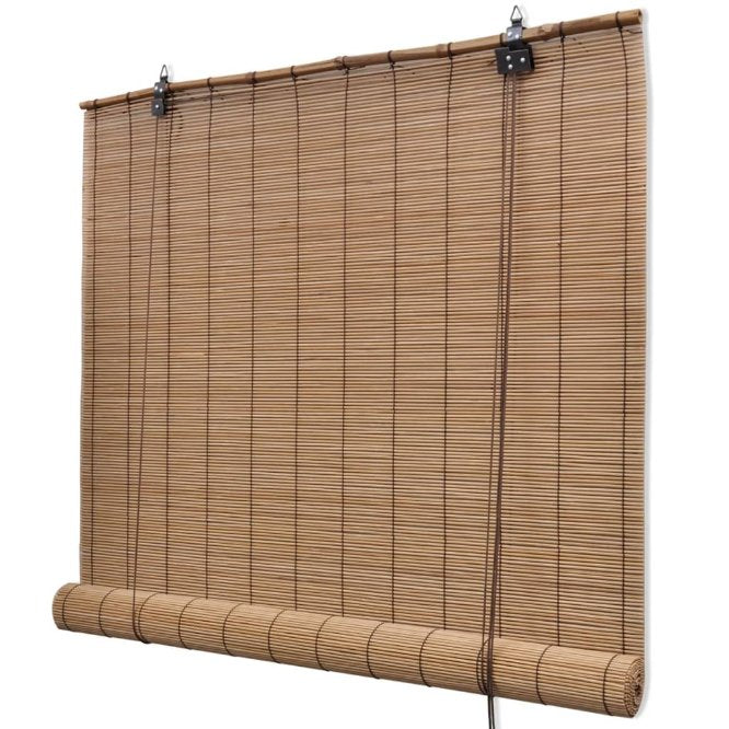 vidaXL Roller Blind 80x160 cm bamboo natural