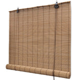 vidaXL Roller Blind 80x160 cm bamboo natural
