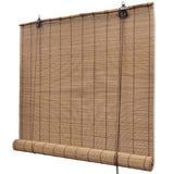 vidaXL Roller Blind 80x160 cm bamboo natural