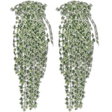 vidaXL Artificial Plants 2 pcs Ivy 90 cm Green