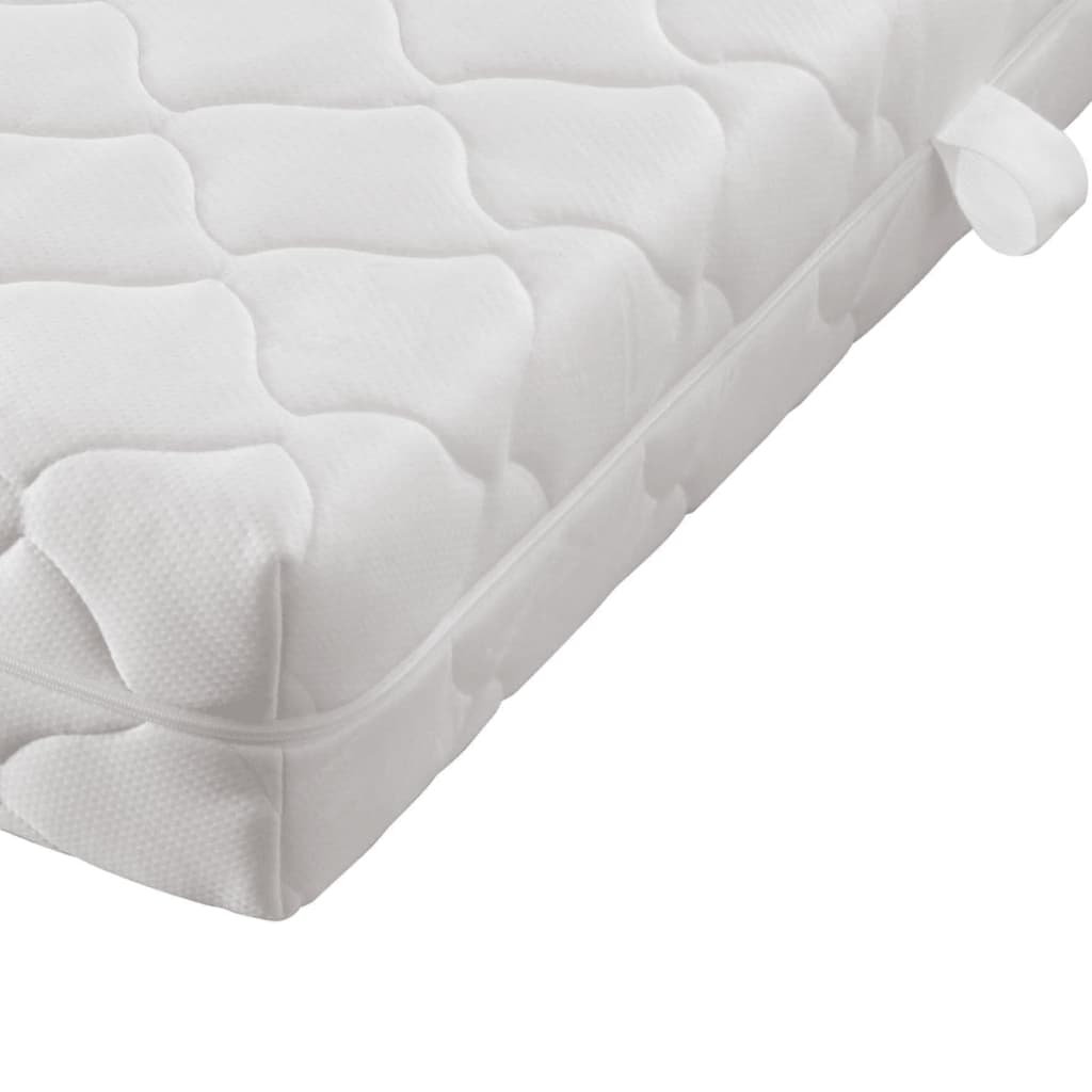 vidaXL Matras met een wasbare hoes 200x80x17 cm H3