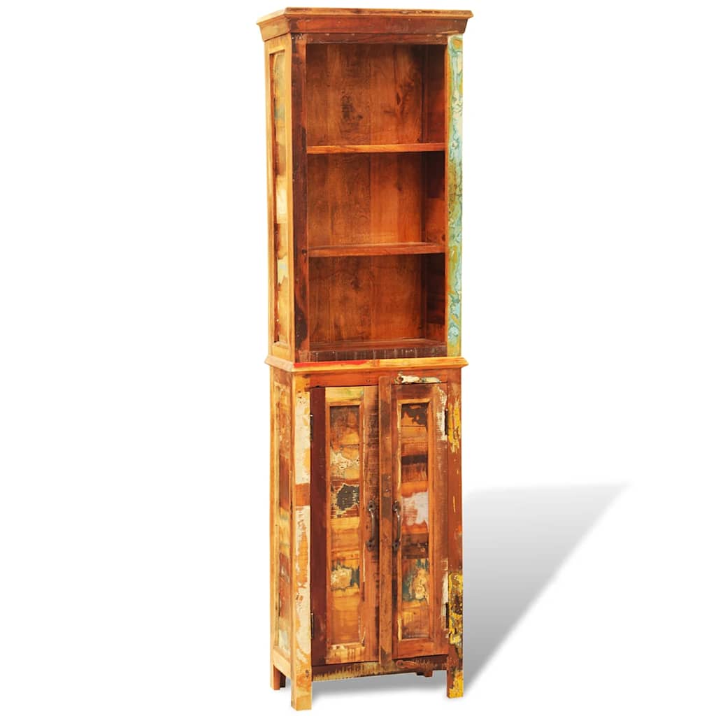 vidaXL Boekenkast vintage-stijl massief gerecycled hout