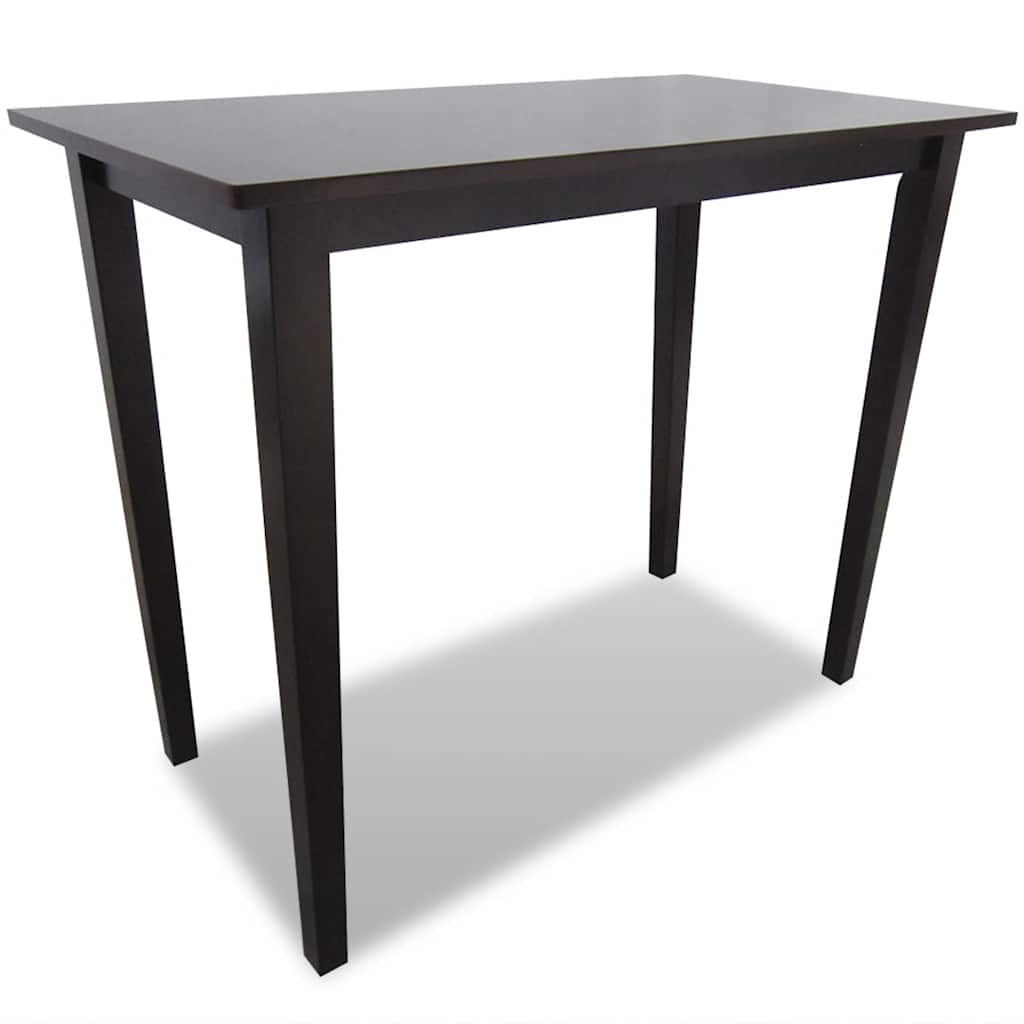 vidaXL Bar Table Wood White