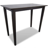 vidaXL Bar Table Wood White