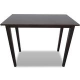 vidaXL Bar Table Wood White