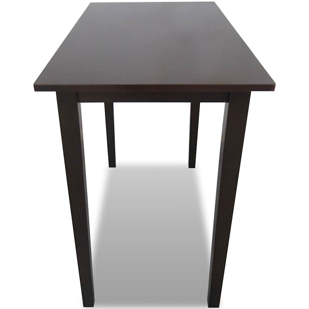 vidaXL Bar Table Wood White