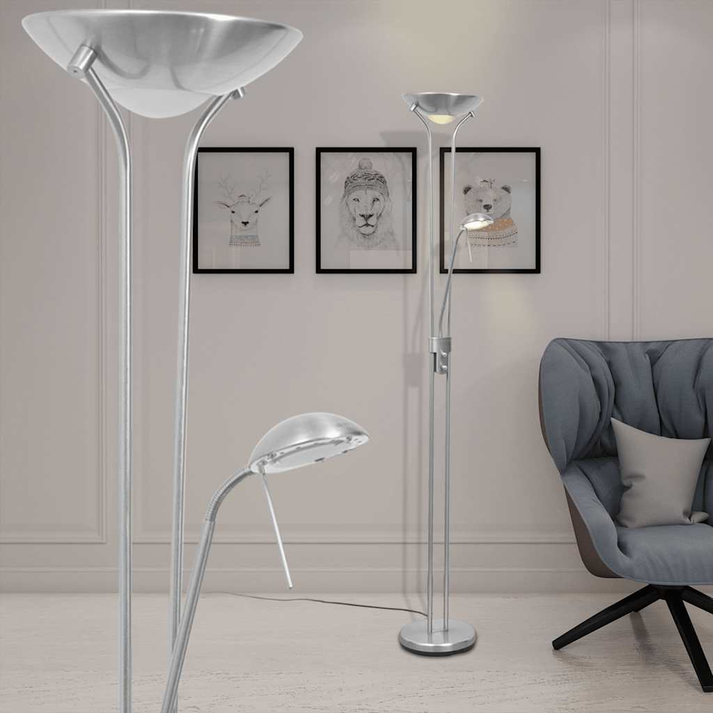 vidaXL Floor Lamp LED Dimmable 23 W