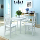 vidaXL 3-Piece Dining Set White