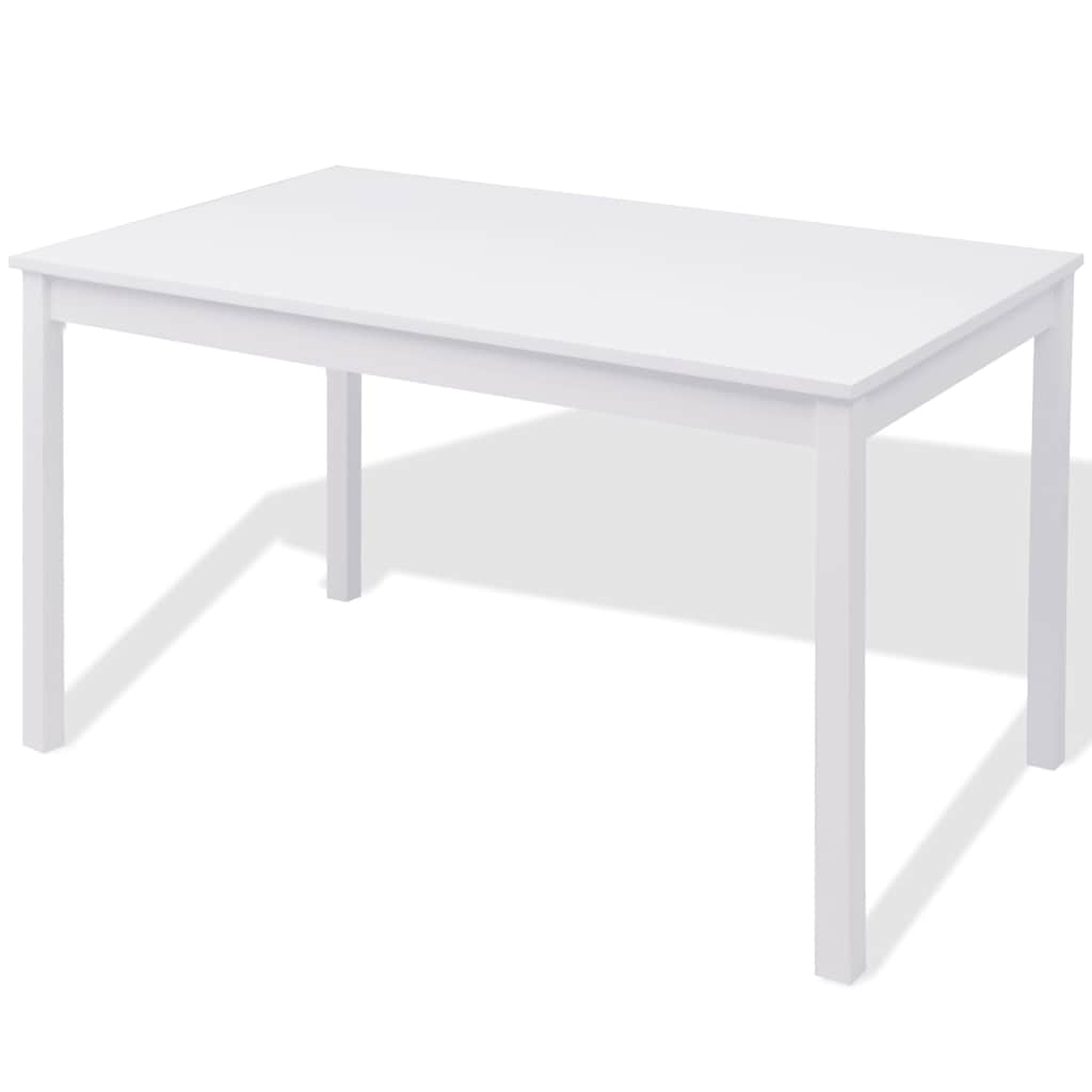 vidaXL 3-Piece Dining Set White