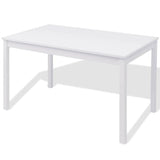 vidaXL 3-Piece Dining Set White