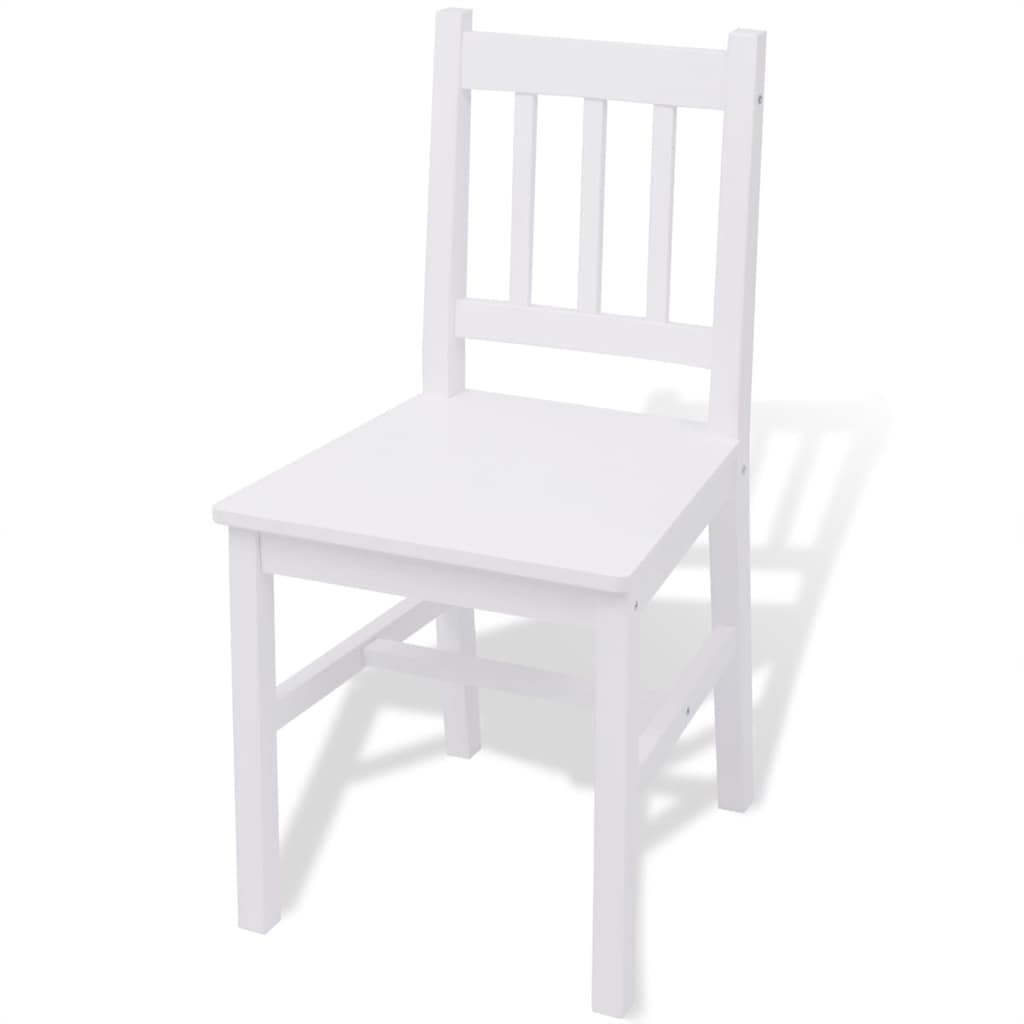 vidaXL 3-Piece Dining Set White