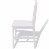 vidaXL 3-Piece Dining Set White