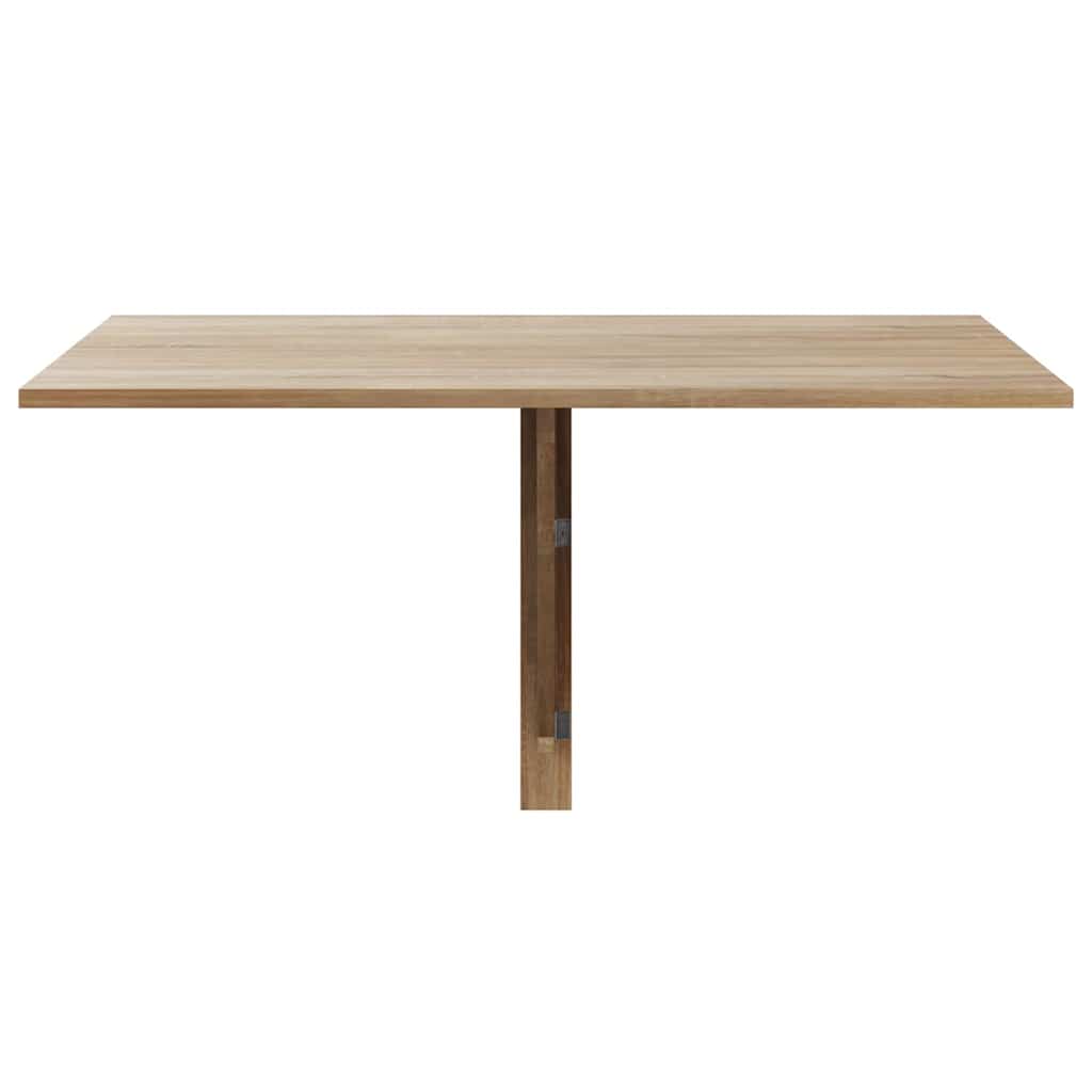 vidaXL Wandtafel inklapbaar 100x60 cm eikenkleurig