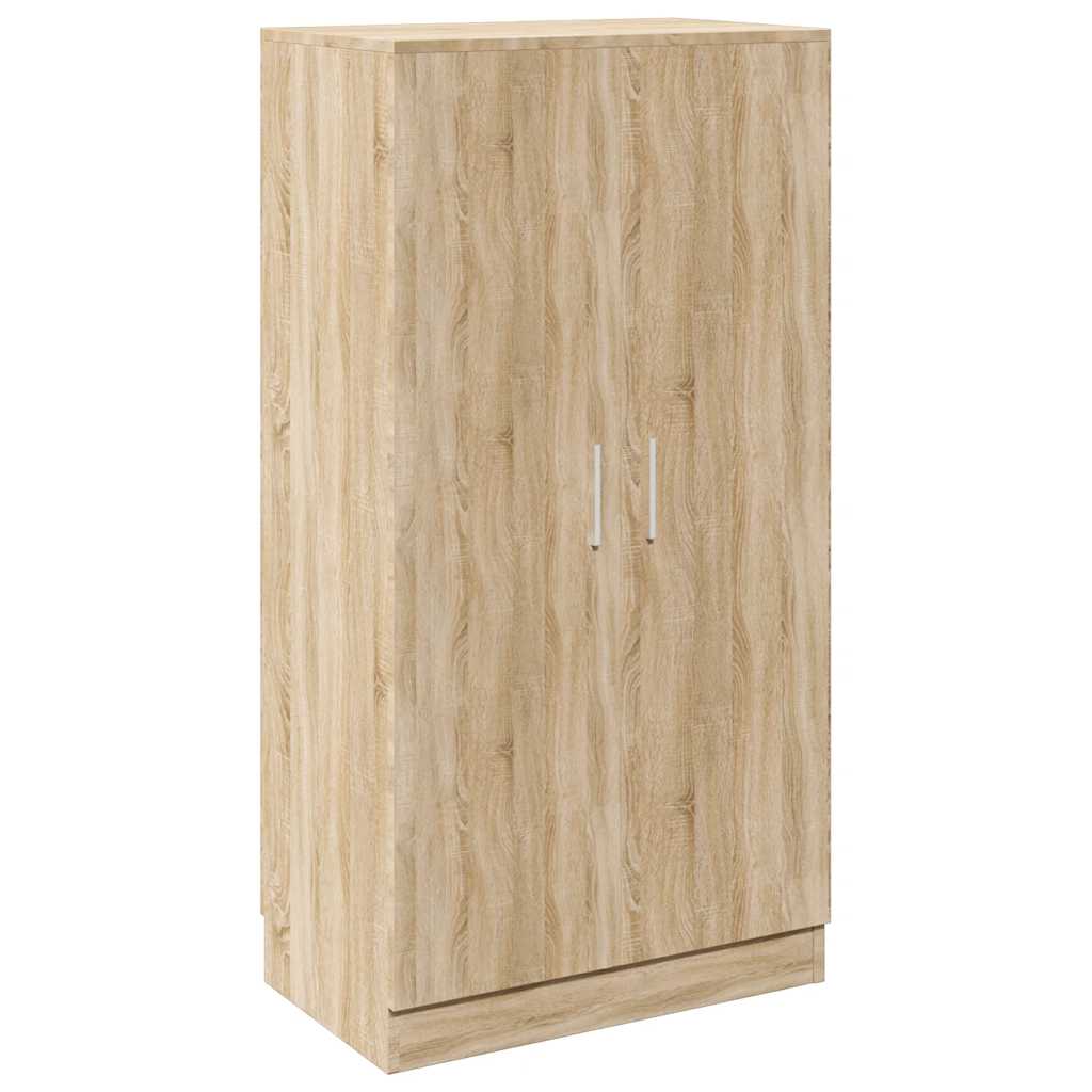 vidaXL Schoenenkast 55x35x108 cm bewerkt hout hoogglans wit