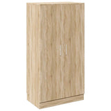 vidaXL Schoenenkast 55x35x108 cm bewerkt hout hoogglans wit