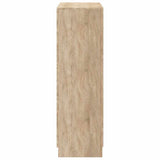 vidaXL Schoenenkast 55x35x108 cm bewerkt hout hoogglans wit