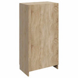 vidaXL Schoenenkast 55x35x108 cm bewerkt hout hoogglans wit