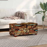 vidaXL Coffee table chest 80x40x35 cm solid reclaimed wood