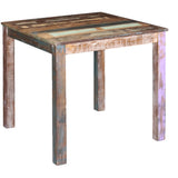 vidaXL Dining Table 115x60x76 cm Solid Reclaimed Wood
