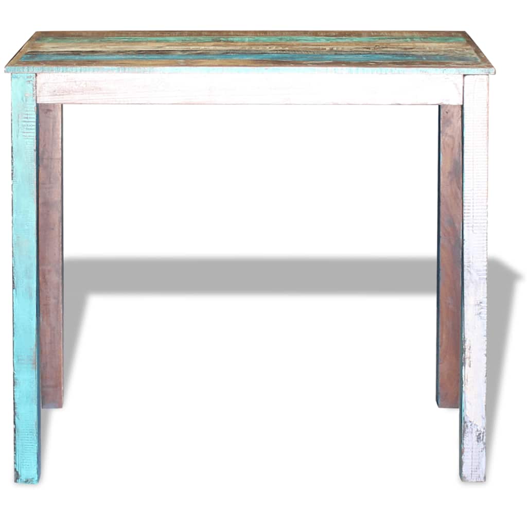 vidaXL Bartafel 115x60x107 cm massief gerecycled hout