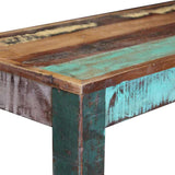 vidaXL Bankje 110x35x45 cm massief gerecycled hout