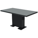 vidaXL Extendable Dining Table High Gloss White