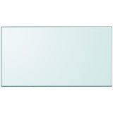 vidaXL Tafelblad van gehard glas 300 mm rond