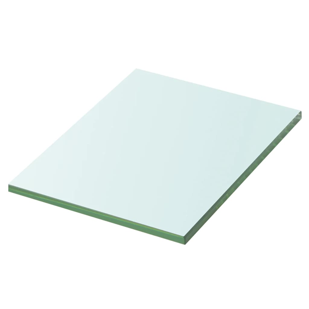vidaXL Wandschap transparant 20x12 cm glas