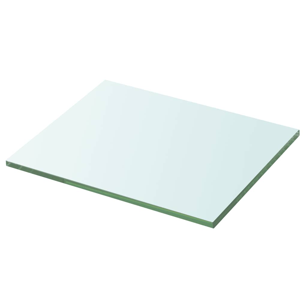 vidaXL Wandschap transparant 20x12 cm glas