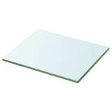 vidaXL Wandschap transparant 20x12 cm glas