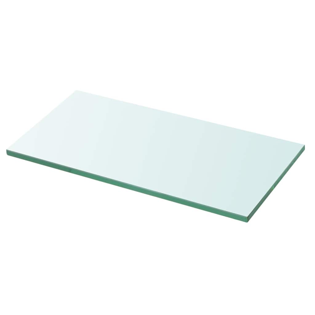 vidaXL Wandschap transparant 20x12 cm glas