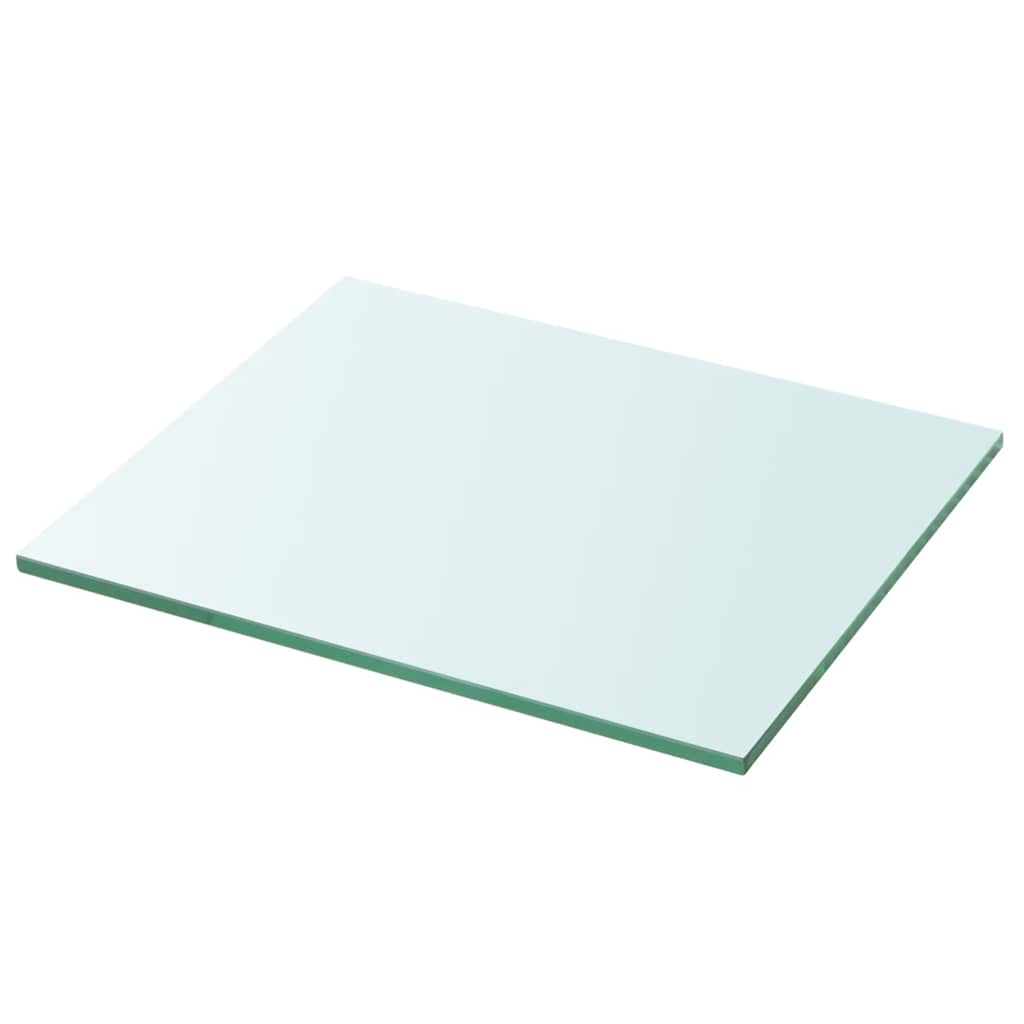vidaXL Wandschap transparant 20x12 cm glas