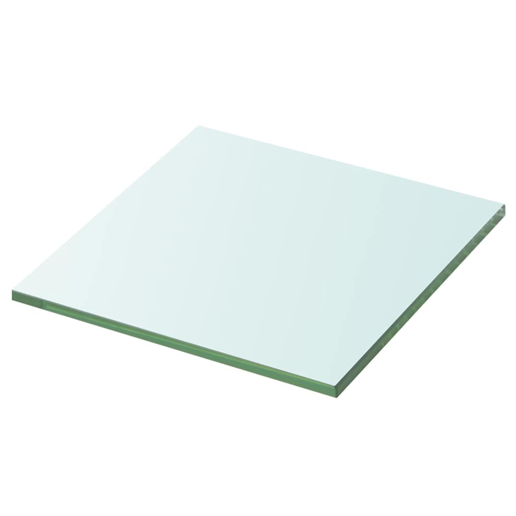 vidaXL Wandschap transparant 20x12 cm glas