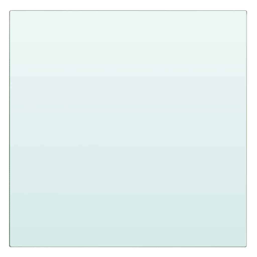 vidaXL Wandschap transparant 20x12 cm glas