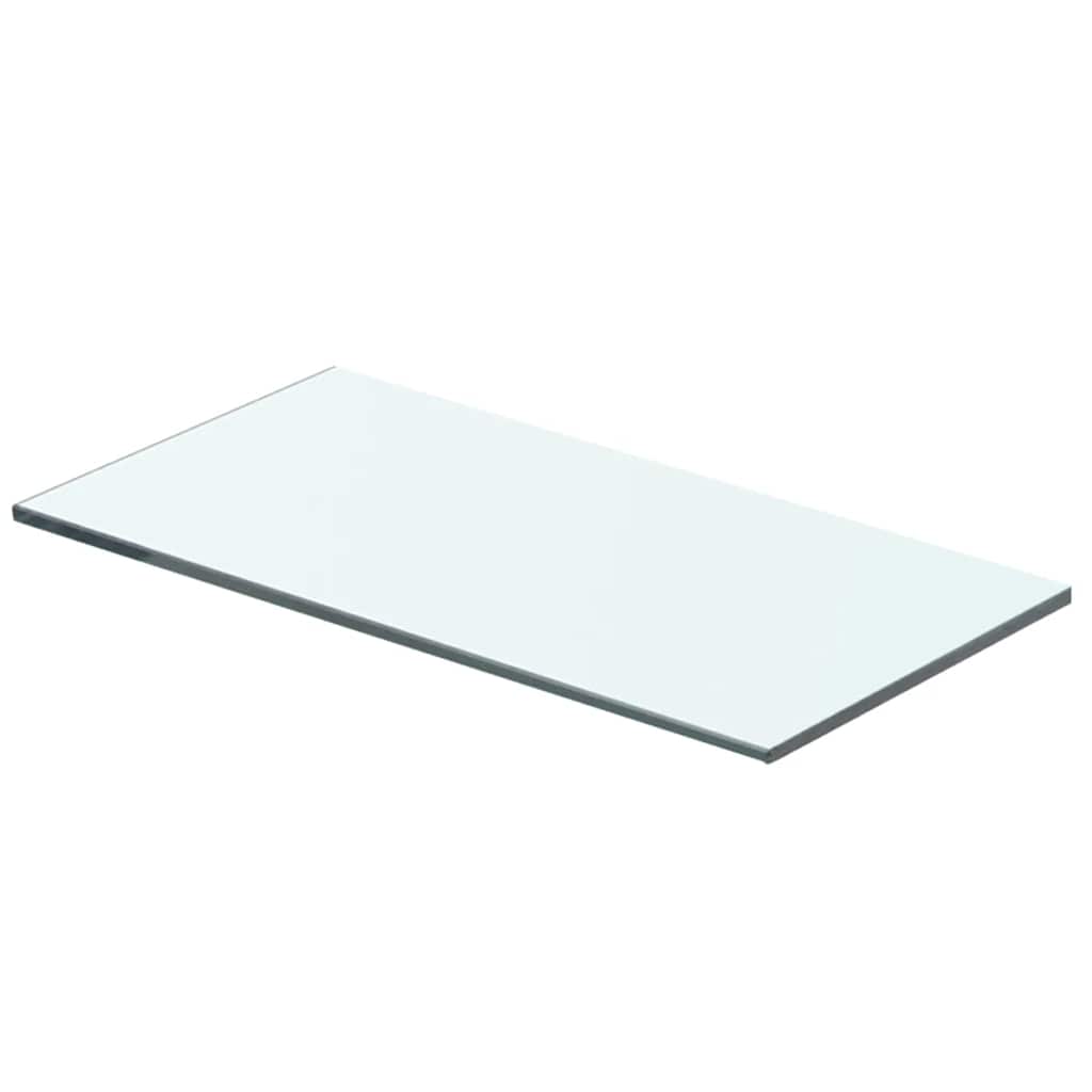 vidaXL Wandschap transparant 20x12 cm glas