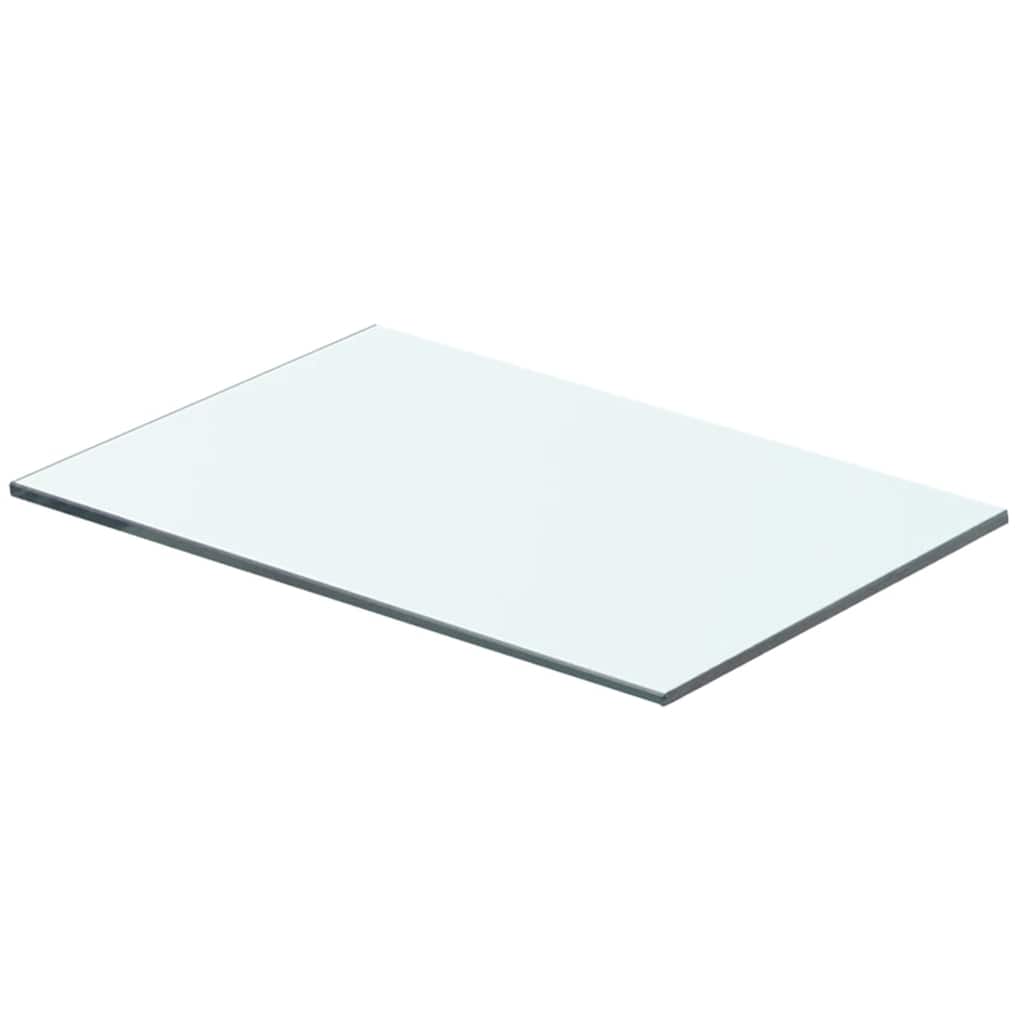vidaXL Wandschap transparant 20x12 cm glas