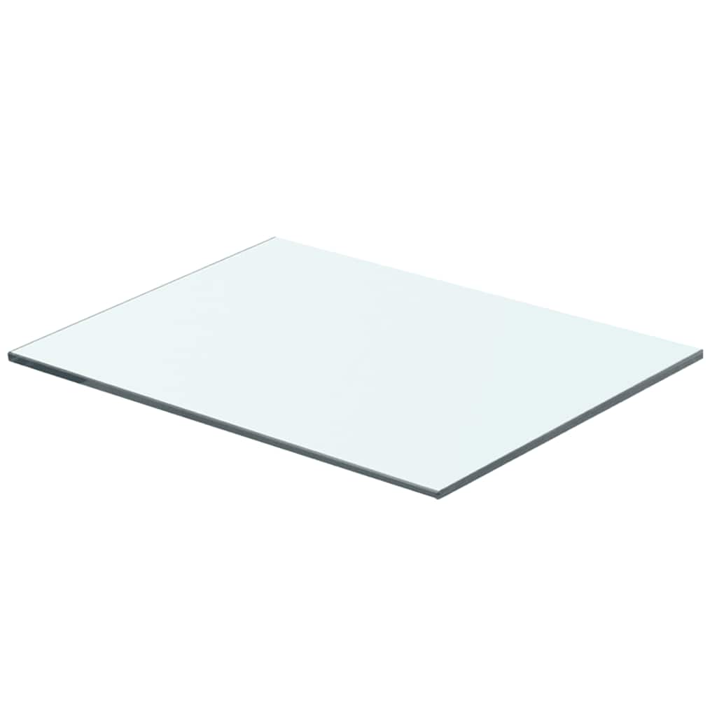 vidaXL Wandschap transparant 20x12 cm glas