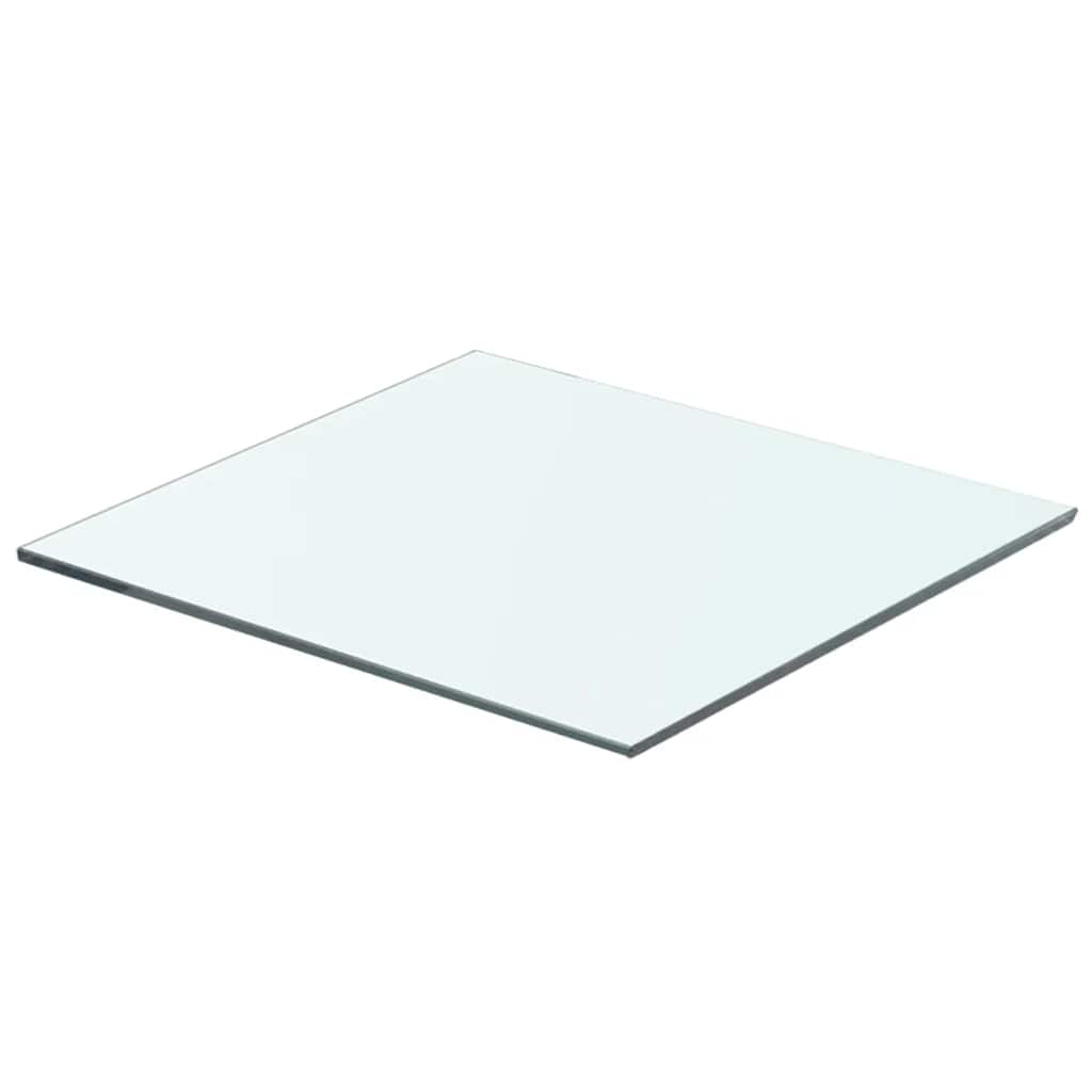 vidaXL Wandschap transparant 20x12 cm glas