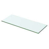 vidaXL Wandschap transparant 20x12 cm glas