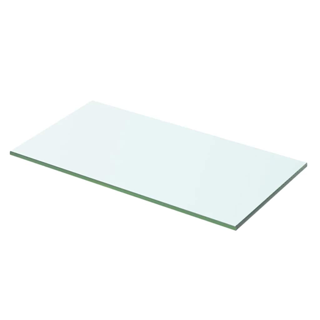 vidaXL Wandschap transparant 20x12 cm glas