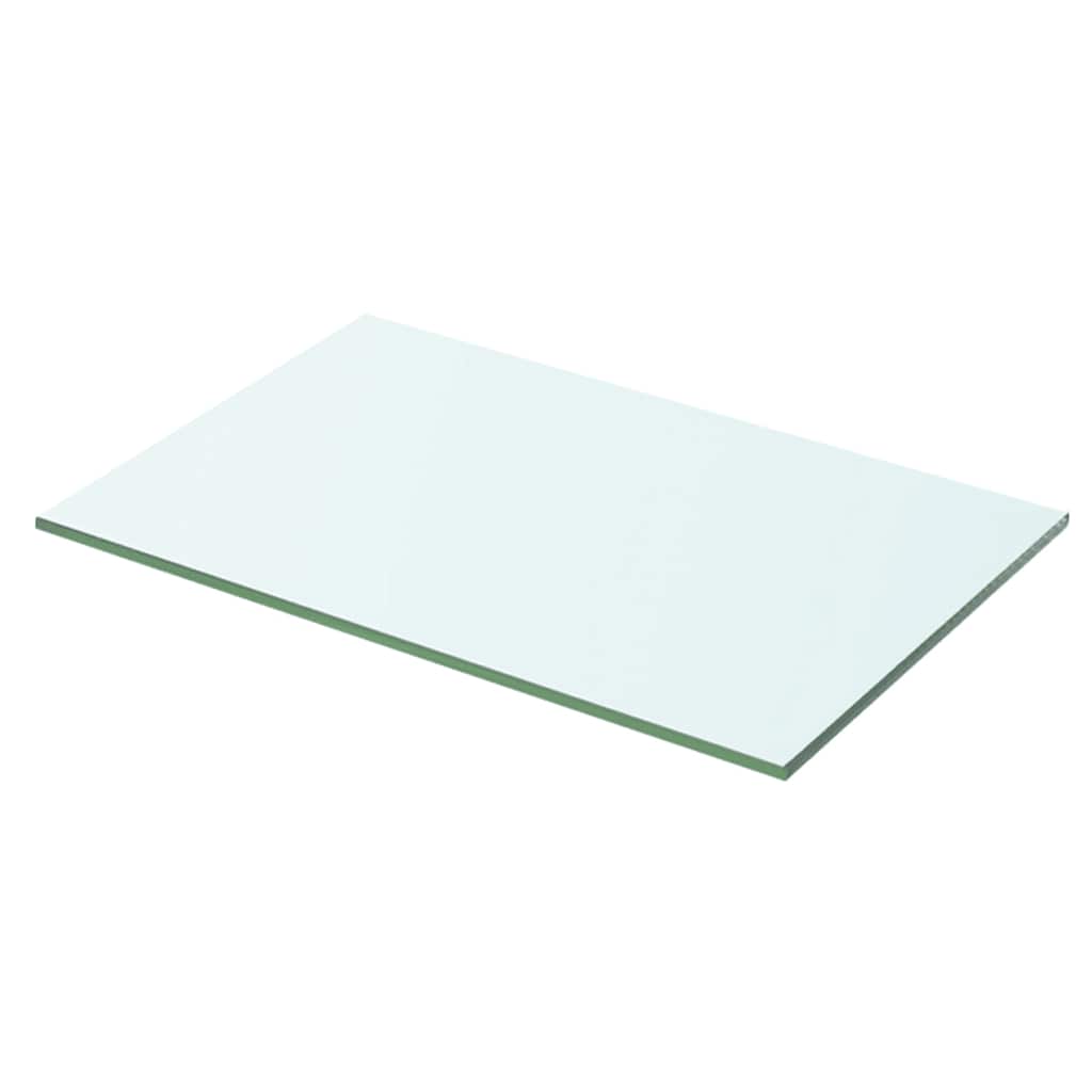vidaXL Wandschap transparant 20x12 cm glas
